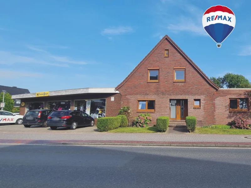 Startbild - Haus kaufen in Bockhorn - Modernisiertes Einfamilienhaus mit Ladenfläche zentral in Bockhorn