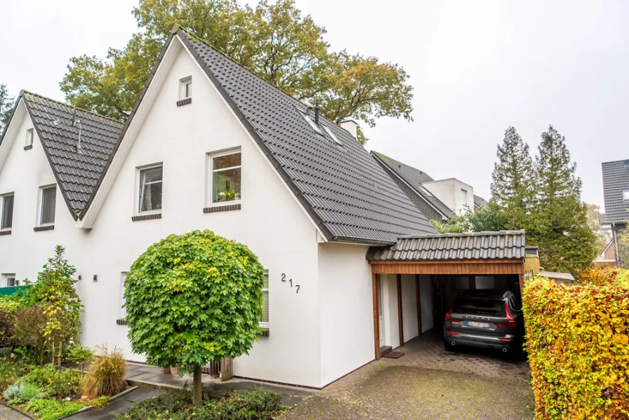 Frontansicht (2) - Haus kaufen in Oldenburg - Wunderschöne Doppelhaushälfte im Herzen von Osternburg