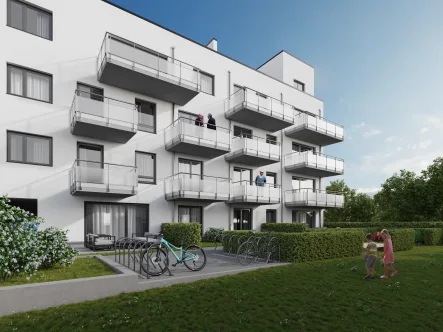 Lageplan - Wohnung kaufen in Erkrath - Modernes Wohnen im "Cityquartier Erkrath" WE04 EG mit Terrasse