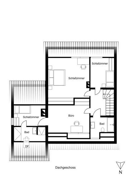 Grundriss Dachgeschoss