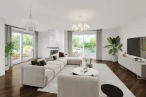 Wohnzimmer Home Staging