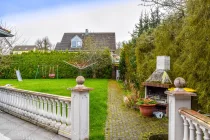 Terrasse mit Gartenzugang