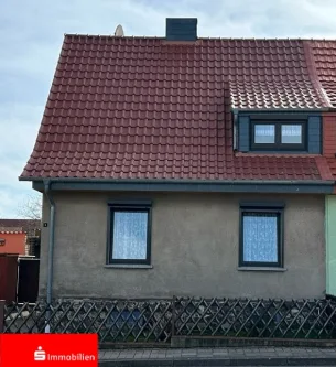 Straßenansicht - Haus kaufen in Bleicherode - Erfüllen Sie sich den Traum vom eigenen Zuhause!