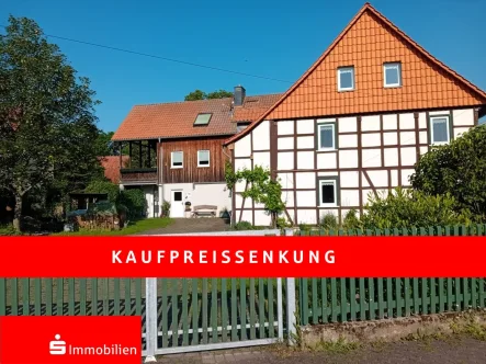 Ansicht - Haus kaufen in Werther - Aufwendig saniertes Bauernhaus - Geschichte trifft Moderne