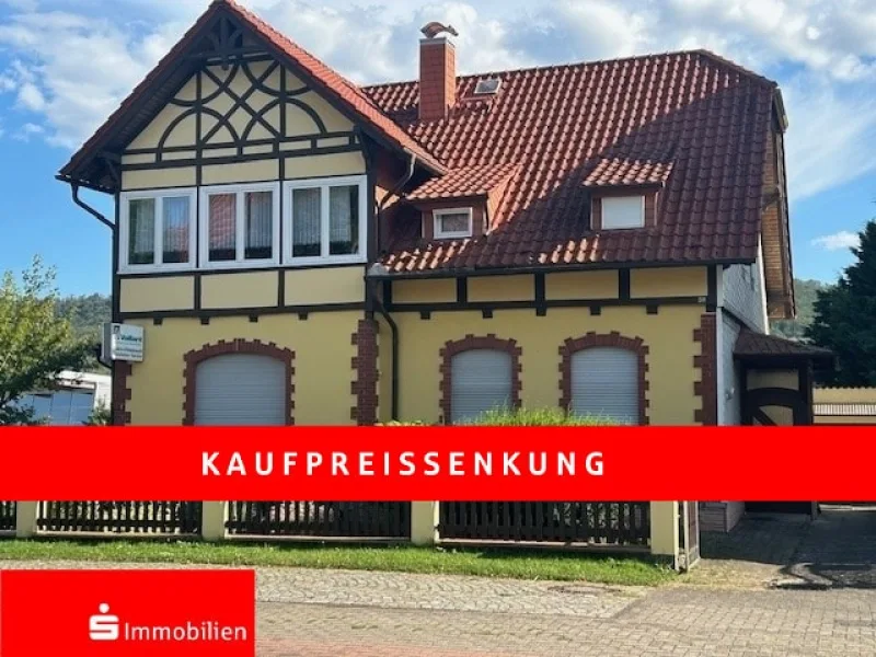 Ansicht - Haus kaufen in Sollstedt - Zeitlos schön mit viel Platz!