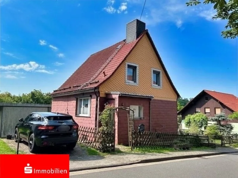 Ansicht - Haus kaufen in Ellrich - Einfamilienhaus in Rothesütte - Naturpark Südharz