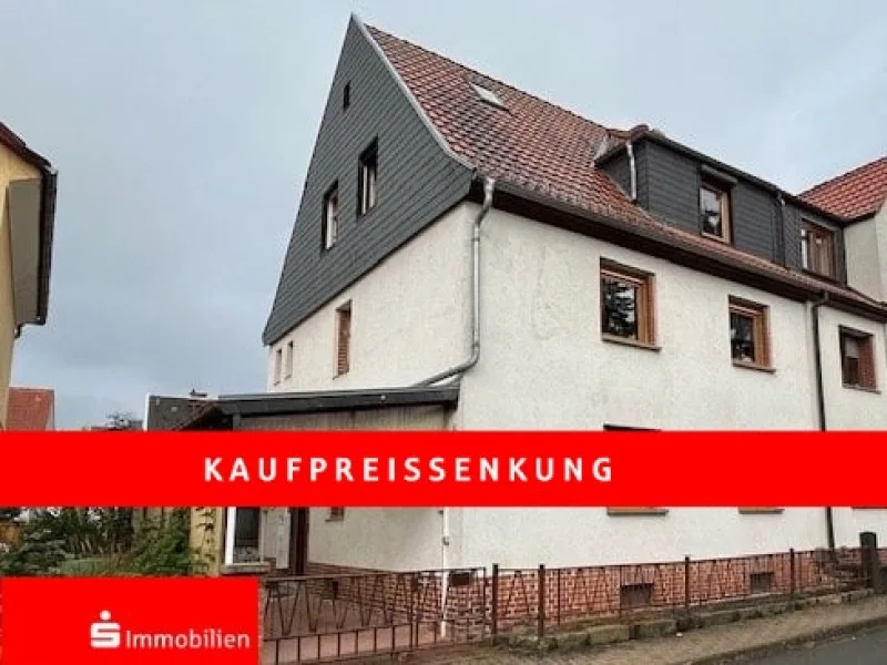 Ansicht - Haus kaufen in Nordhausen - Teilsaniertes Wohnhaus im Stadtteil Salza