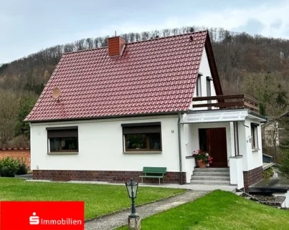 Straßenansicht - Haus kaufen in Bleicherode - Hereinspaziert ins Wohnparadies