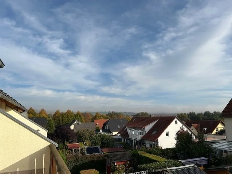 Blick vom oberen Balkon