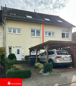 Ansicht - Haus kaufen in Nordhausen - Familienfreundliches Reihenmittelhaus in Nordhausen  