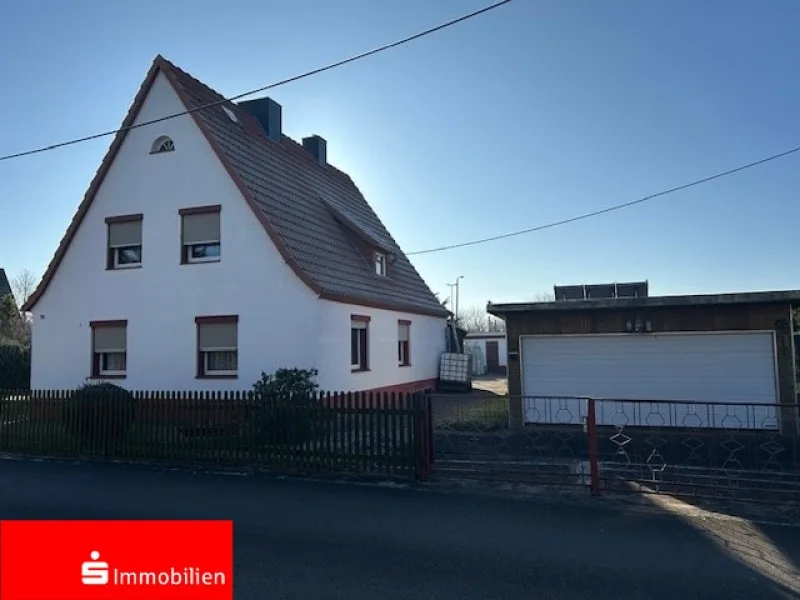 Ansicht - Haus kaufen in Nordhausen - Begehrtes Einfamilienhaus sucht neuen Eigentümer!