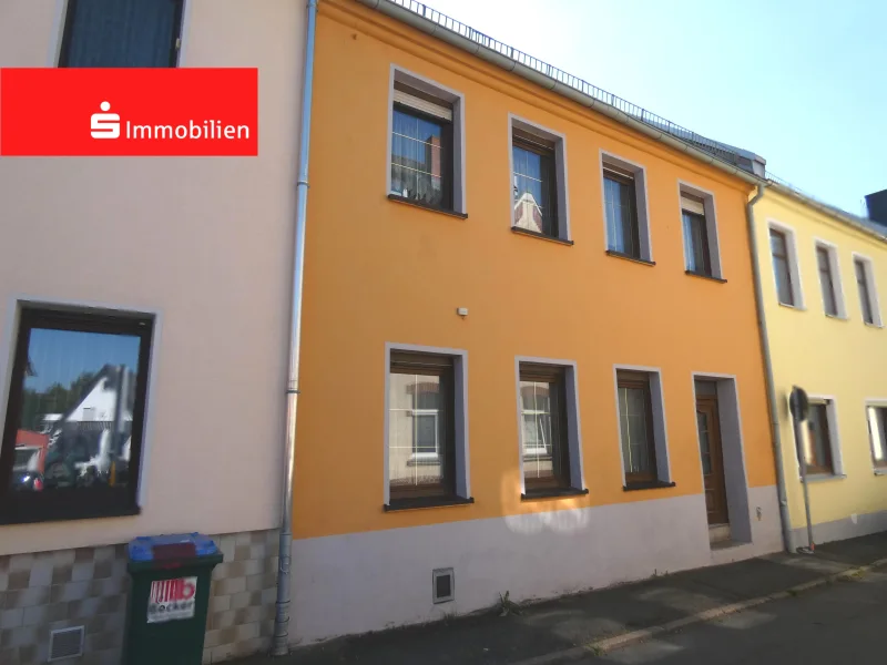 Ansicht - Haus kaufen in Schleiz - Mietsteigerung Ade! Reihenmittelhaus in zentraler Stadtlage von Schleiz! 