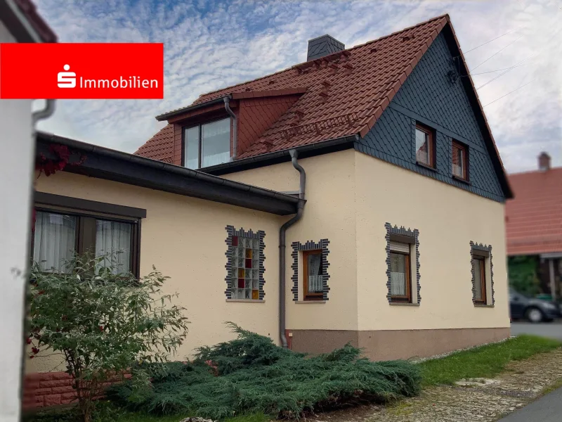 Titel - Haus kaufen in Pößneck - schmuckes Einfamilienhaus am Stadtrand