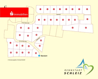 Ansicht - Grundstück kaufen in Schleiz - Attraktive Baugrundstücke in Schleizer Toplage zu verkaufen!