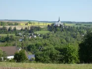 Panoramablick - Bergkirche von Schleiz