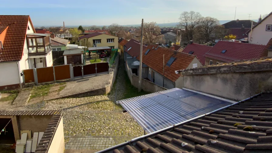 Blick vom Arbeitszimmer