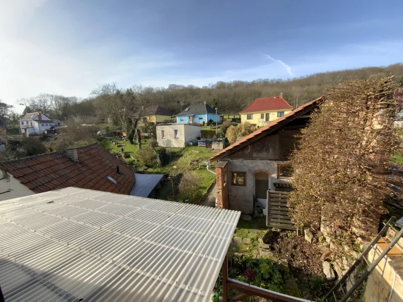 Blick vom Schlafzimmer