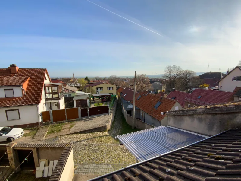 Blick vom Arbeitszimmer