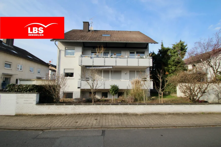 Haus Straßenseite - Zinshaus/Renditeobjekt kaufen in Mörfelden-Walldorf - Attraktives 5-Familienhaus in Mörfelden mit exzellenter Wohnlage!