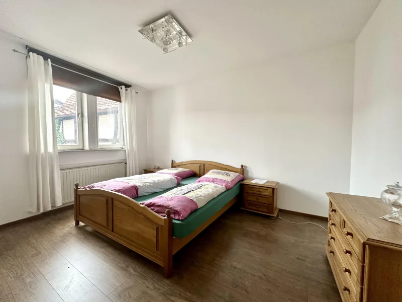 Schlafzimmer im 1. Obergeschoss 