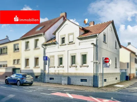 Vorderansicht - Haus kaufen in Heusenstamm - Stadthaus im Zentrum von Heusenstamm! 