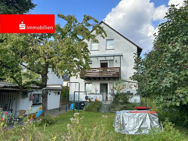 Gartenansicht - Haus kaufen in Offenbach - Seltene Gelegenheit - 3 Familienhaus in gesuchter Wohnlage!