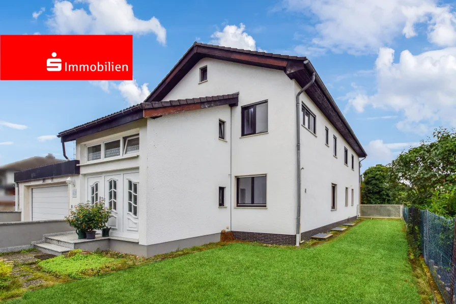 Straßenansicht - Haus kaufen in Münster - 2-Familienhaus in Altheim