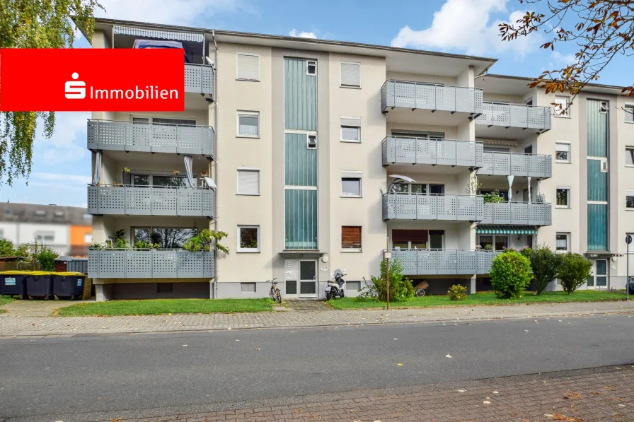 Straßenansicht - Wohnung kaufen in Groß-Umstadt - Etagenwohnung in Groß-Umstadt