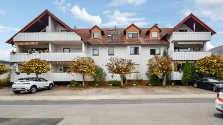 Straßenansicht - Wohnung kaufen in Münster - Dachgeschosswohnung in Münster