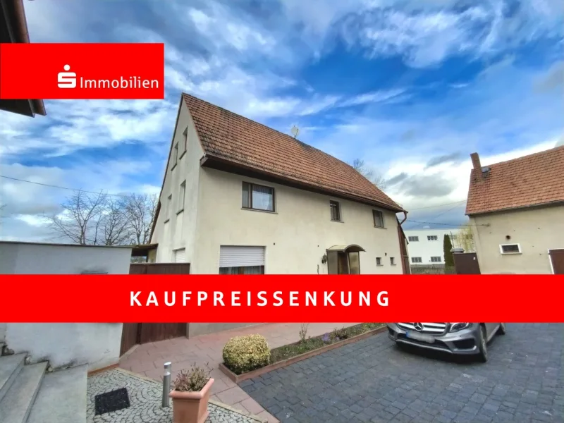  - Haus kaufen in Nobitz - Gepflegter Hof mit Wohnhaus und Nebengelass