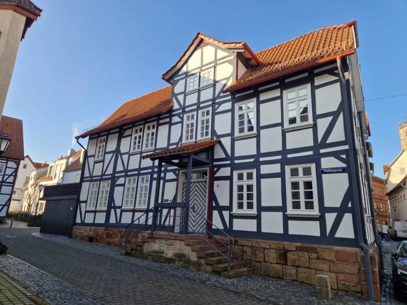 Eingangsbereich - Haus kaufen in Bad Hersfeld - Exklusives Fachwerkhaus im Herzen von Bad Hersfeld