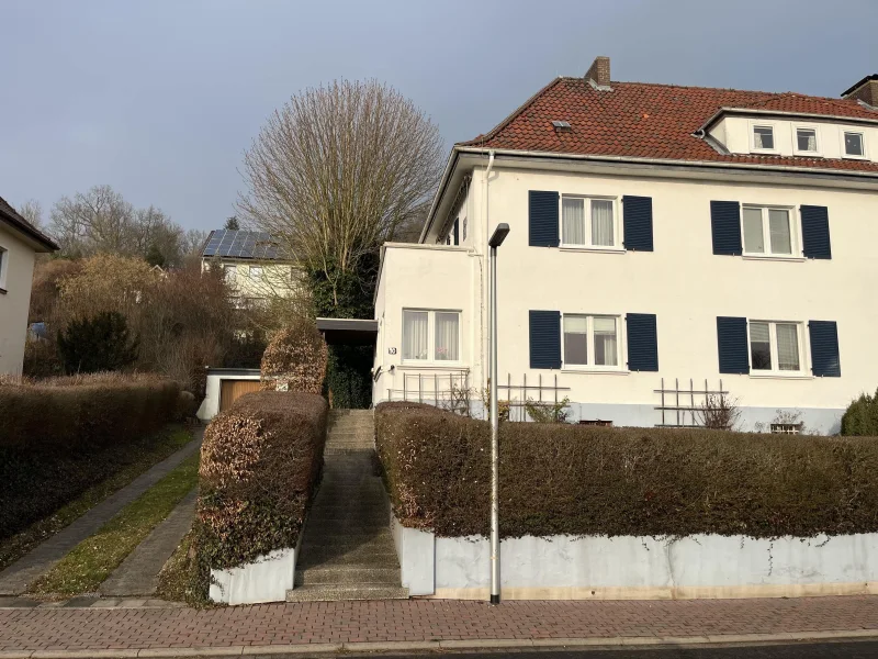  - Haus kaufen in Philippsthal - Doppelhaushälfte mit Doppelgarage in Philippsthal