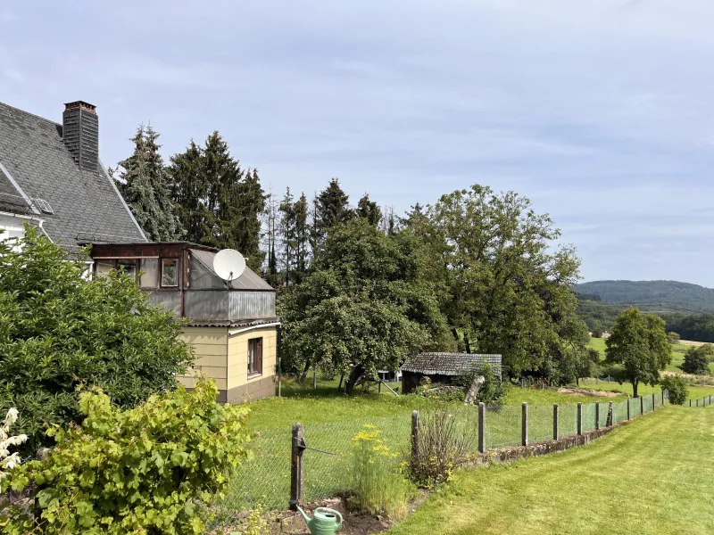 Gartenansicht und Ausblick