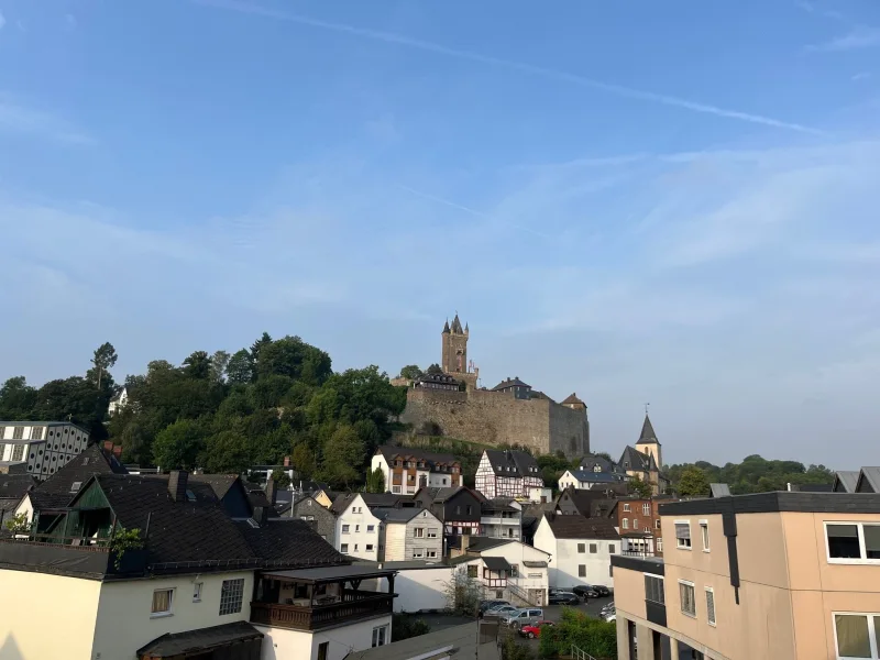 Aussicht vom Balkon