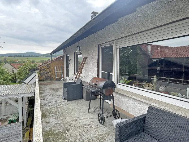 Balkon mit herrlichem Weitblick