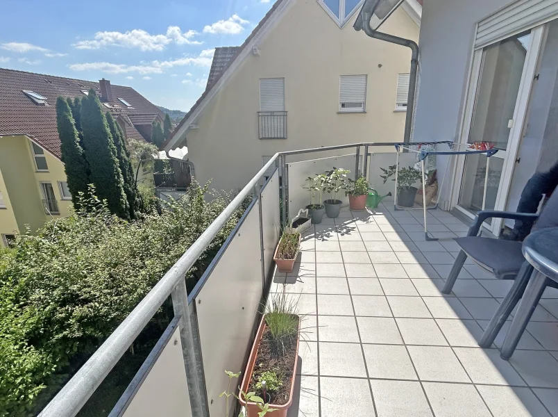 Balkon für sonnige Stunden