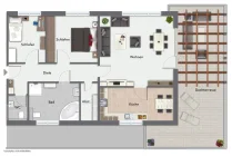 Grundriss Wohnung 9