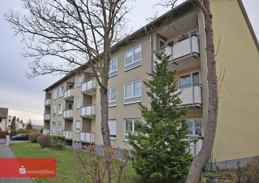 Erdgeschosswohnung zum Verkauf - Wohnung kaufen in Fulda - Hervorragende Lage in Ziehers-Nord: Eigentumswohnung mit Balkon