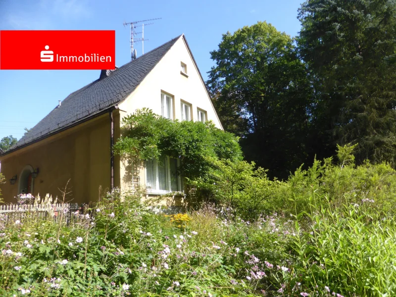 Ansicht - Haus kaufen in Greiz - Einfamilienhaus mit besonderem Charme!