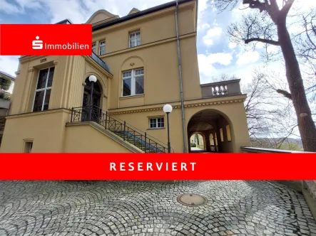Außenansicht (6) - Wohnung mieten in Greiz - Letzte freie Wohnung in herrschaftlicher Villa in Greiz!