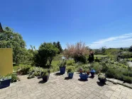 Terrasse mit Blick ins Grüne