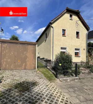 Außenansicht - Haus kaufen in Seelingstädt - Idyllisches Bauernhaus mit gepflegtem Grundstück