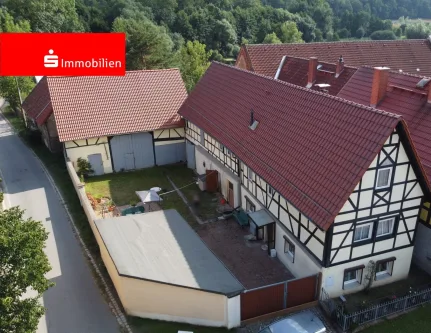 Außenansicht - Haus kaufen in Gera - Bauernhaus mit Potenzial