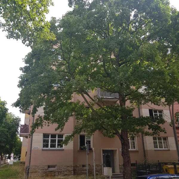 Vorderansicht - Wohnung kaufen in Chemnitz - Eigentumswohnung mit Blick ins Grüne