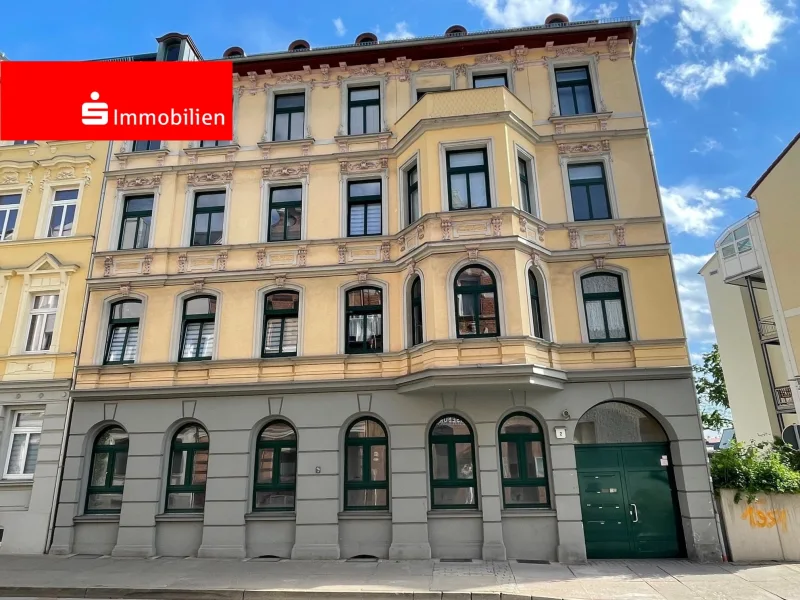 Front 1 - Wohnung mieten in Gera - Wohnen im Stadtzentrum mit Blick über die Stadt