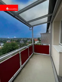 3 - Balkon - Wohnung mieten in Wünschendorf - Neu renovierte 3 RW mit Weitblick