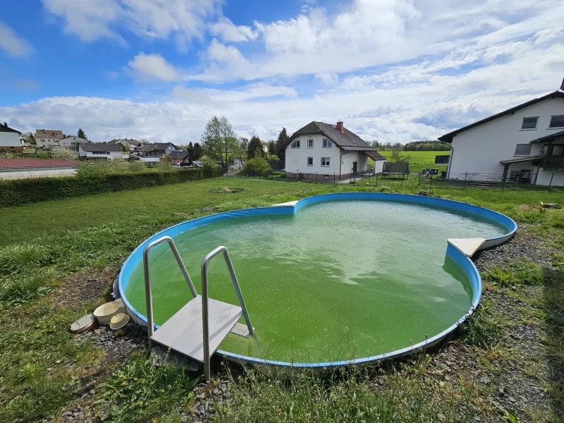 Pool und Garten