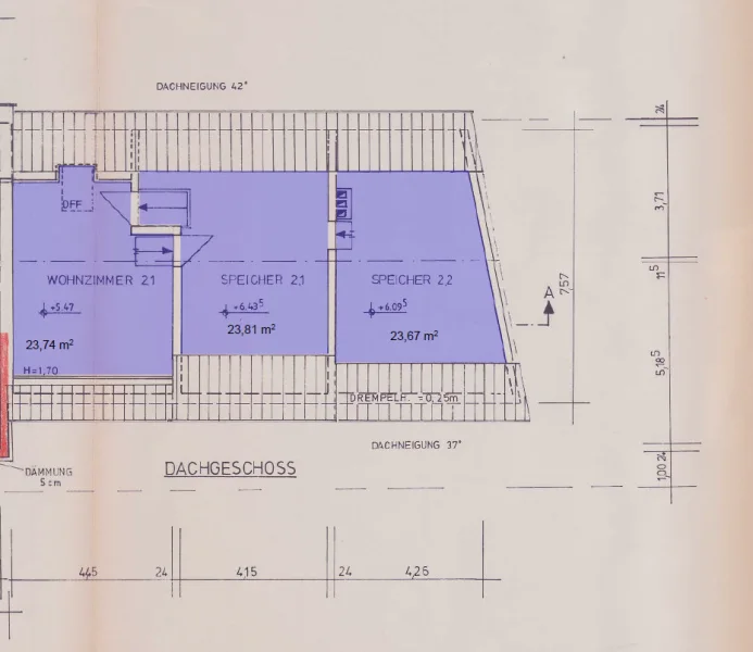 Grundriss DG