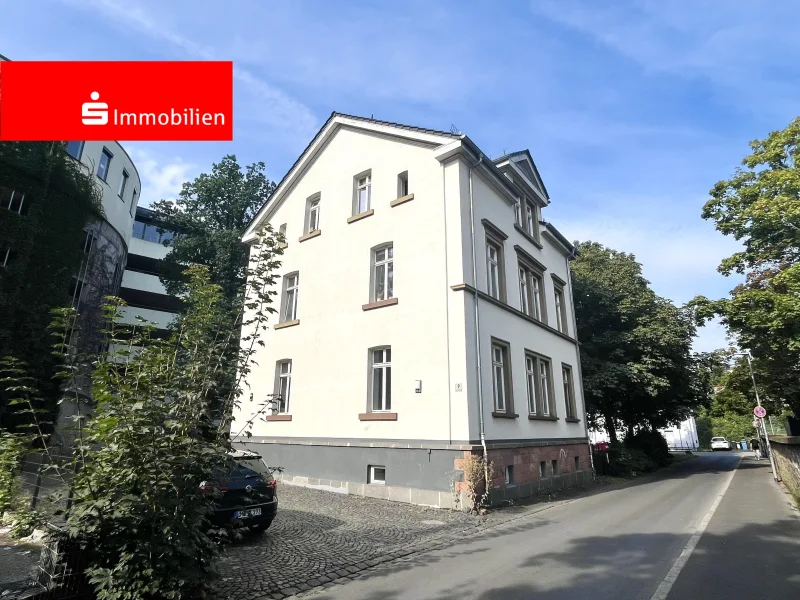 Außenansicht - Haus kaufen in Gießen - Einzigartiges Dreifamilienhaus in Gießener Innenstadt