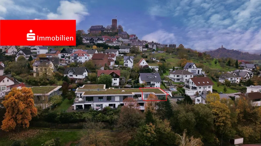 Luftbild - Wohnung kaufen in Wettenberg - Panorama Penthouse